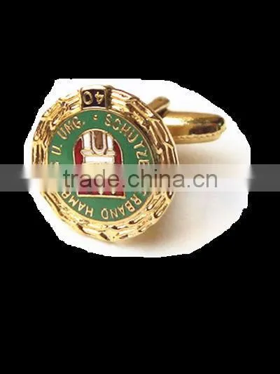 Promotional custom silver cufflinks