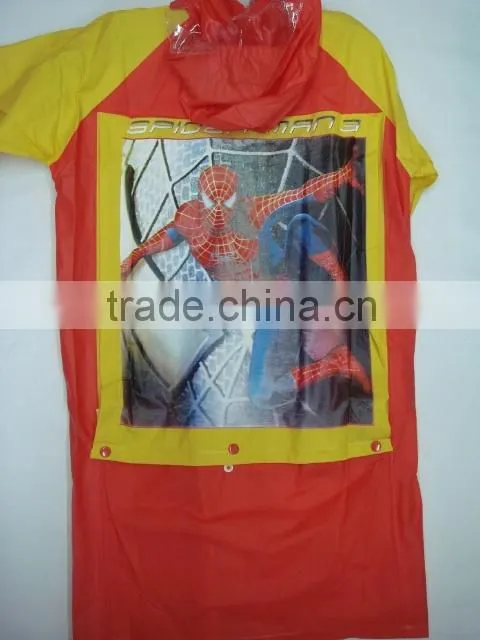 Yellow 100%waterproof Pvc Raincoat - Buy Pvc Raincoat,Teenage Raincoats,Yellow Fashion Pvc Raincoat