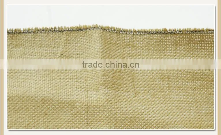 100% jute cloth natural burlap jute fabric (JF-015)
