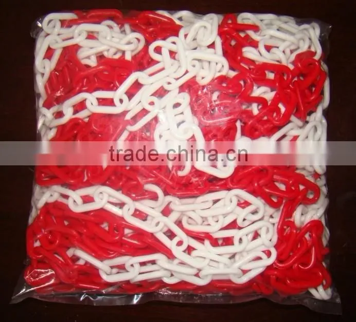 traffic roadway safety plastic chain