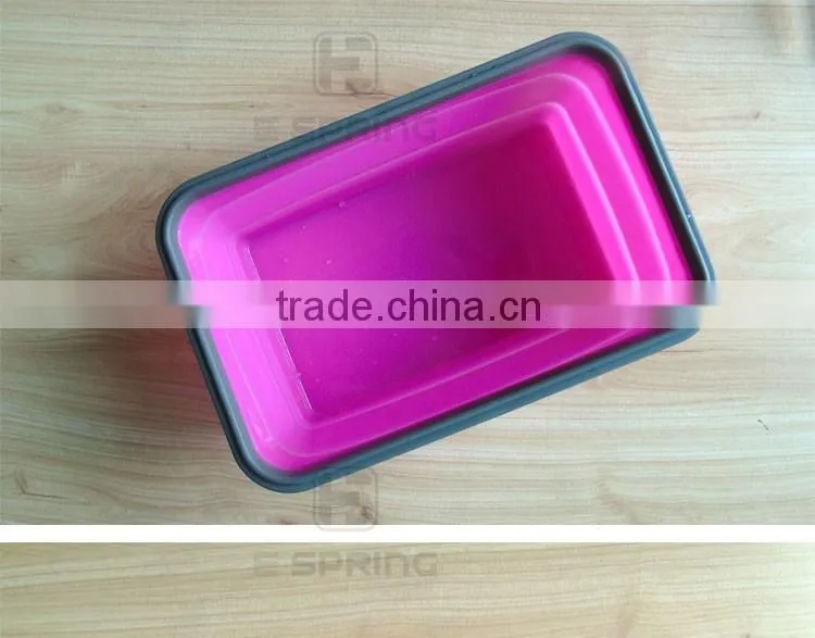 Collapsible Container Camping Silicone Food Storage Containers