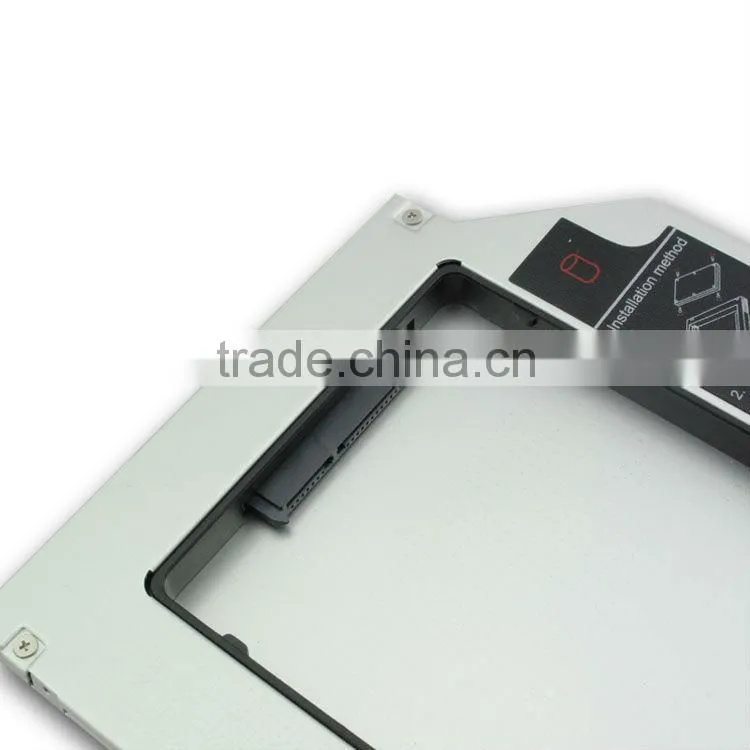 2nd SSD HDD Hard Drive Caddy with lock lack for DELL E6320 E6420 E6520 E6330 E6430 E6430s Hard Drive Caddy