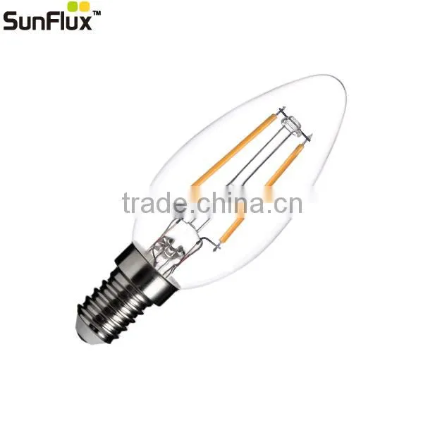 High CRI C35 e14 led flicker flame candle light bulbs