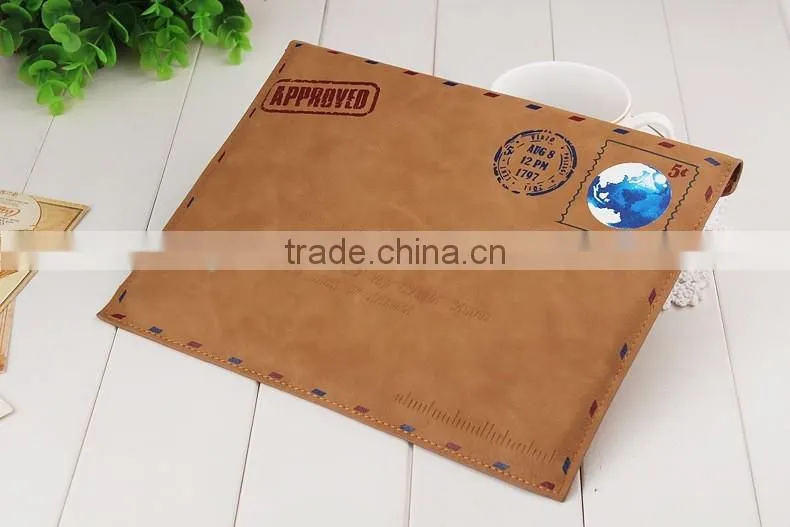 Classic Envelope Design For iPad Air 2 Case, Leather Case for iPad 6, For IPad Air2 / iPad Pro 9.7 Case Cover