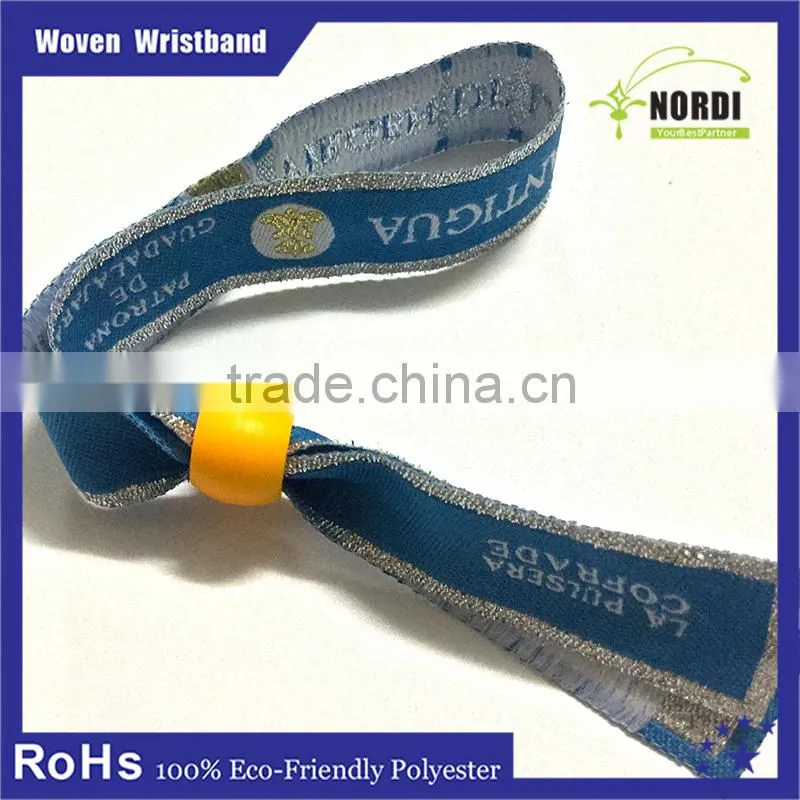 fabric wristbands for events and music&rfid wristband