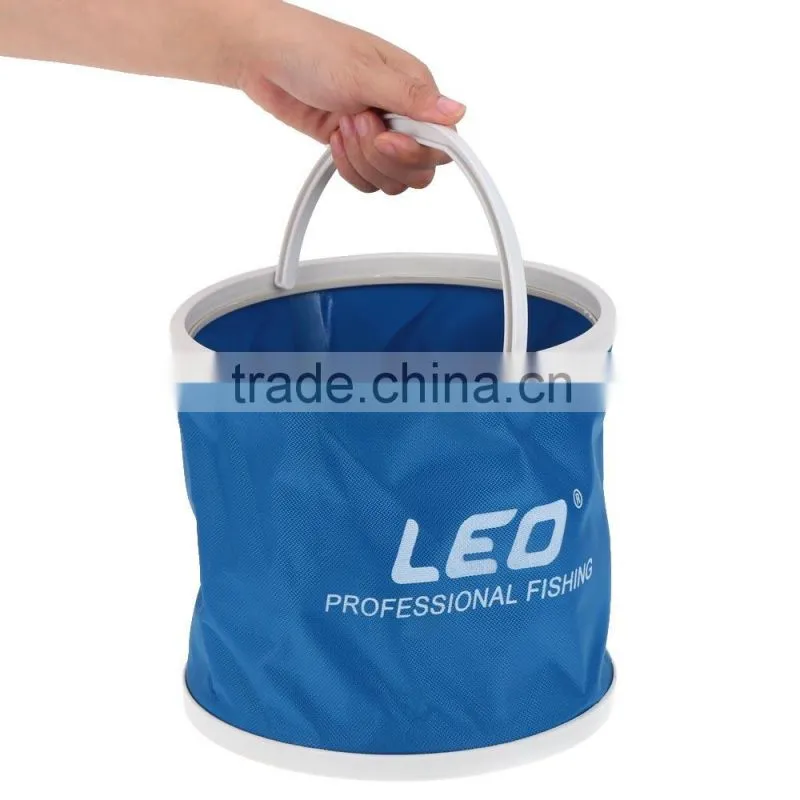 Canvas Folding Bucket Outdoor Portable Fishing Bucket Fishing Tackle