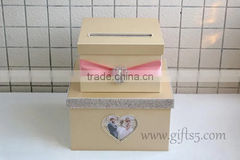 Elegant Handmade wedding fund money box