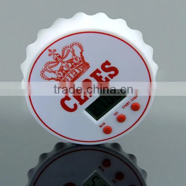 New design beer caps shaped timer