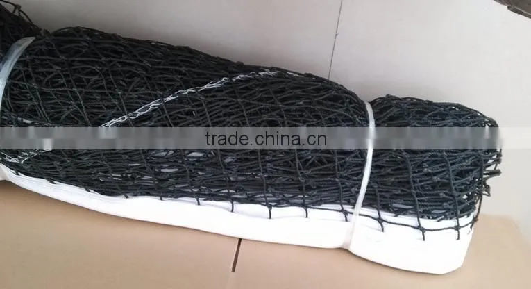 High Quality PE polytene 2.5mm Tennis Nets professional Tennis Net polyethylene tennis blocking