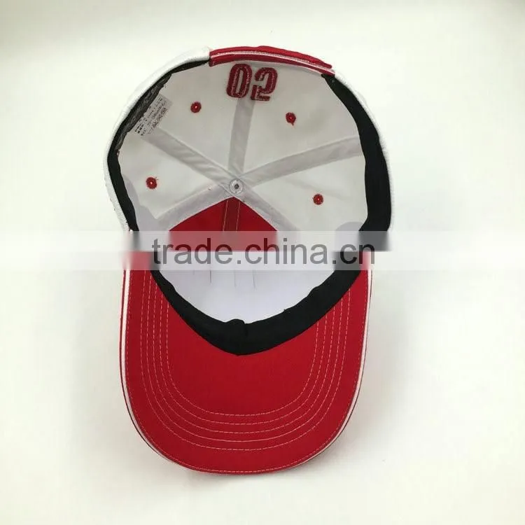 3D embroidery logo sportsman sandwich structured baseball cap