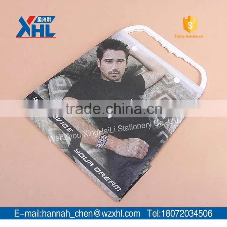 PP promotion gift foldable bag with beautiful print
