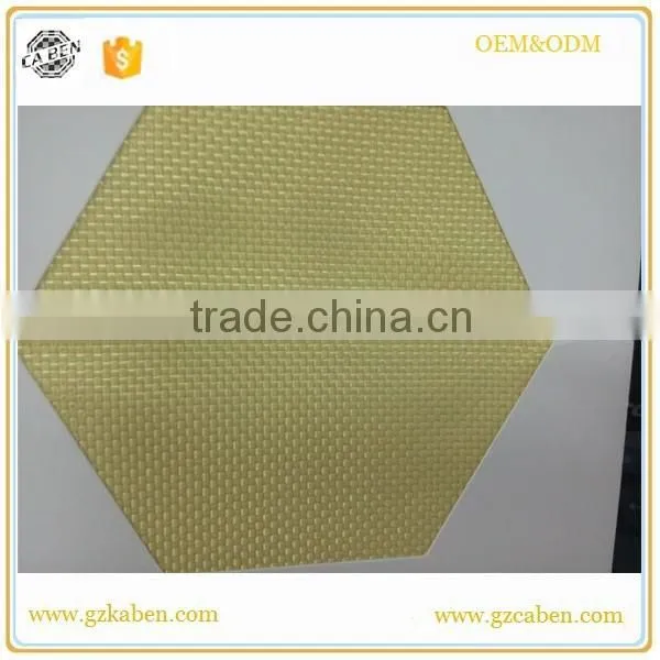 15000D plain 230gsm black aramid fiber cloth
