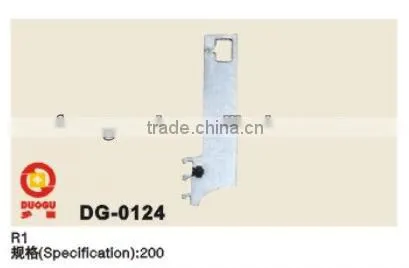 Metal shelf Z support brackets for channel