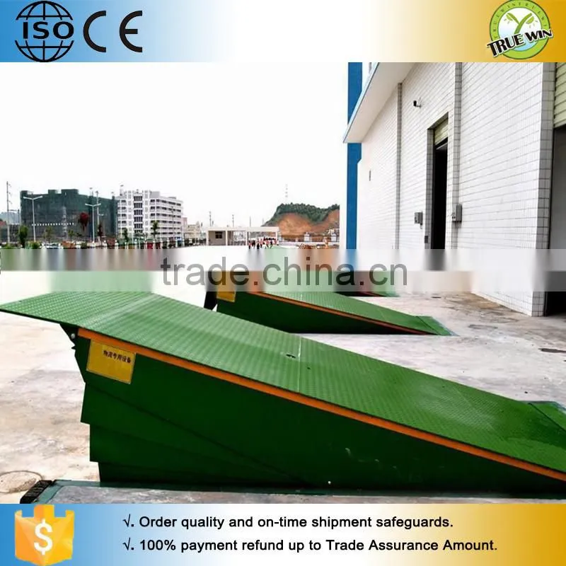 Customized mobile forklift fingerboard loading ramp