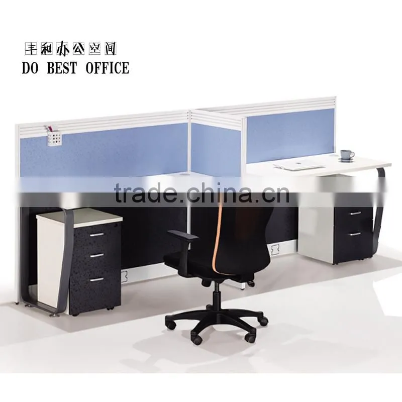2 people office workstation cluster