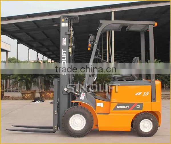 Sinolift CPD-J Series 1.5-3T Four Wheels Electric Forklift With AC Motor