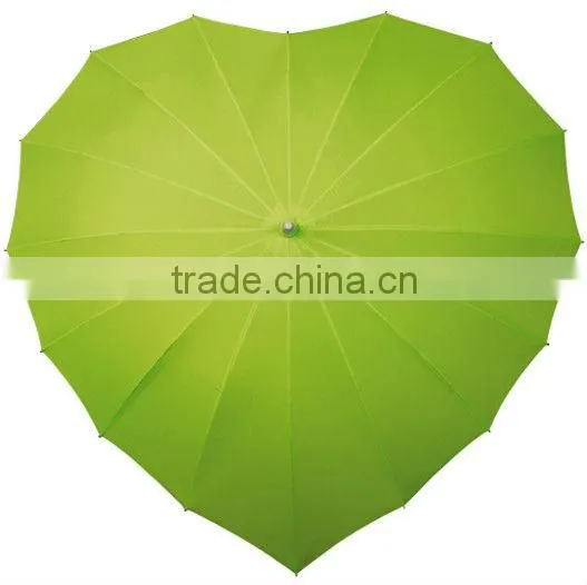Frilled Heart Shaped Umbrella