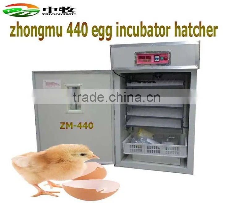 best price small size poultry incubator for 440 chicken eggs