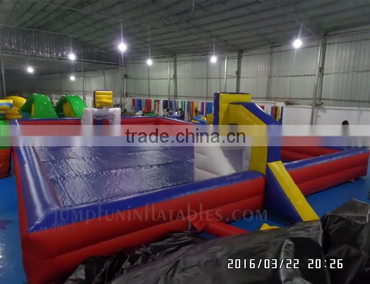 Trade Assurance Inflatable Football Picth 20x10m adults soap football field outdoor inflatable sports