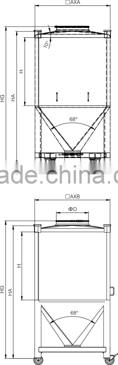 Bulk discount Stainless Steel liquid mixing tank with mixer / agitator / stirrer / blender / homogenizer with best quality
