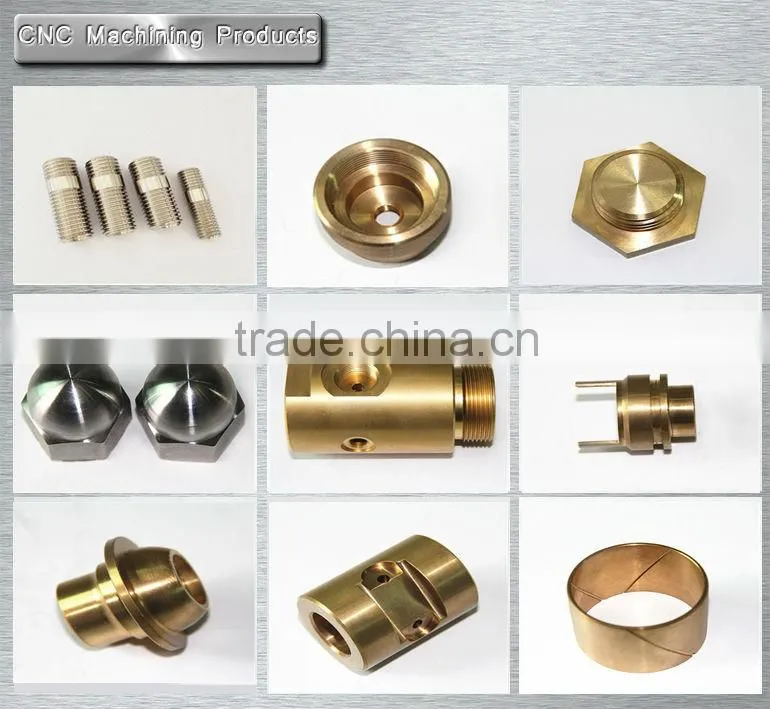 Copper custom machining auto parts