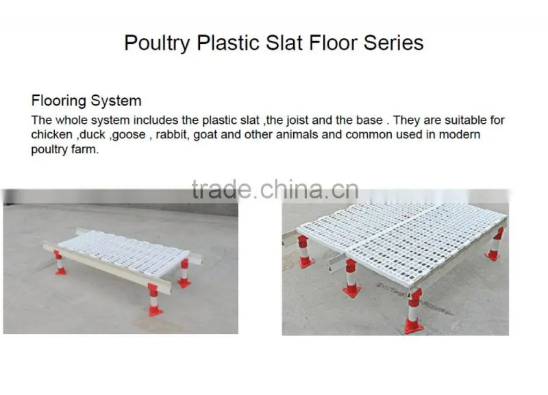 Chicken plastic slat floor/poultry farm flooring