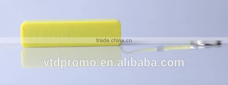 Promotional Gift perfume power bank Mini Keychain Power Bank High Quality 2600Mah Battery Charger