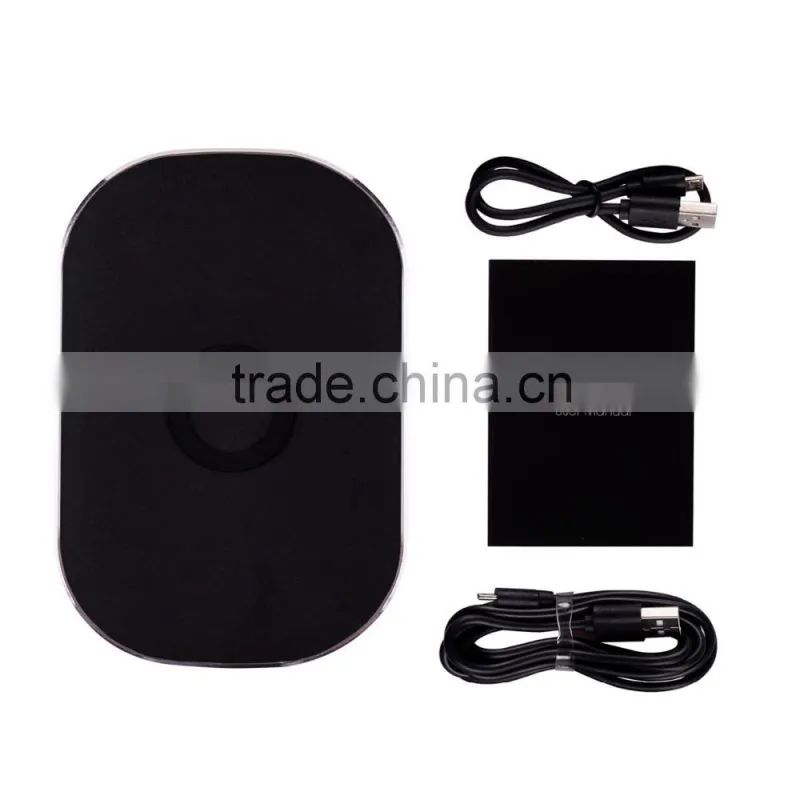 3 coils design shenzhen wireless charger with 5v micro USB