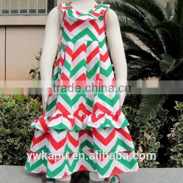 Hot sale ! christmas baby clothing dresses for girl