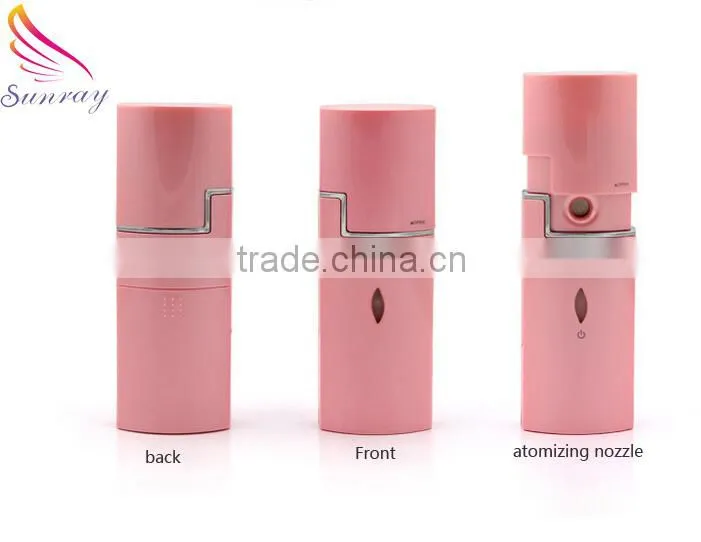 Promotion gift economic home use portable mini handheld mini facial steamer spray nano mist