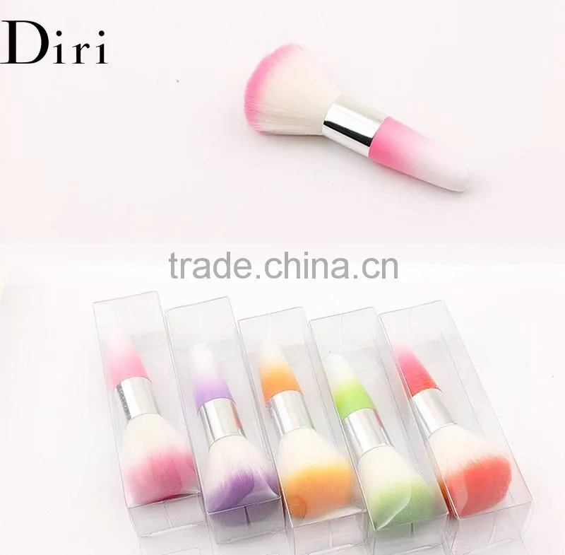 Colorful Synthetic Fiber Hair Kakubi Concealer Makeup Brush
