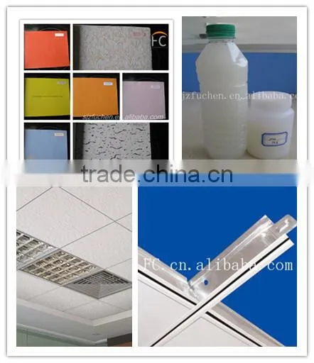 gypsum ceiling tile production line with unique technology