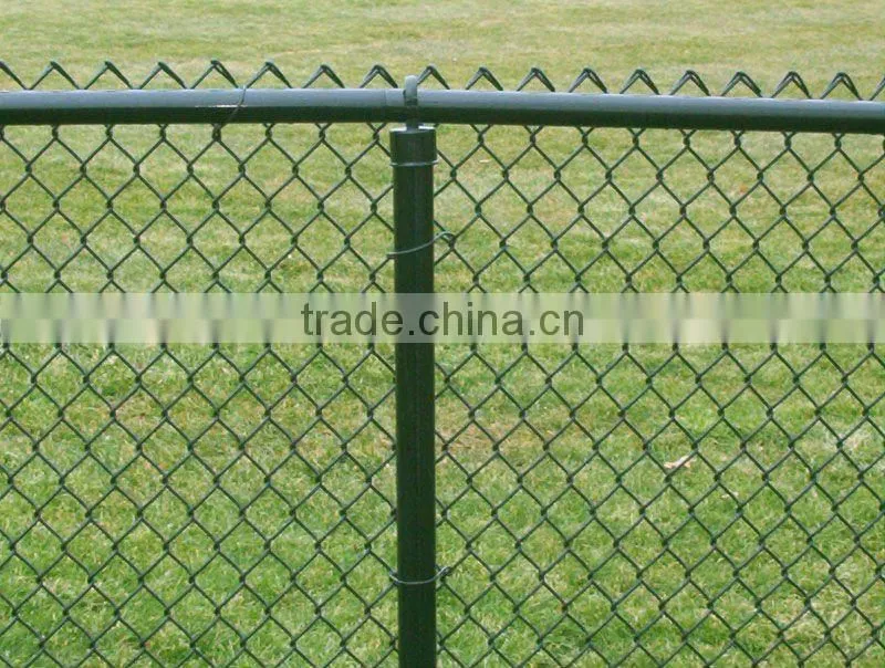 9 gauge chain link fence