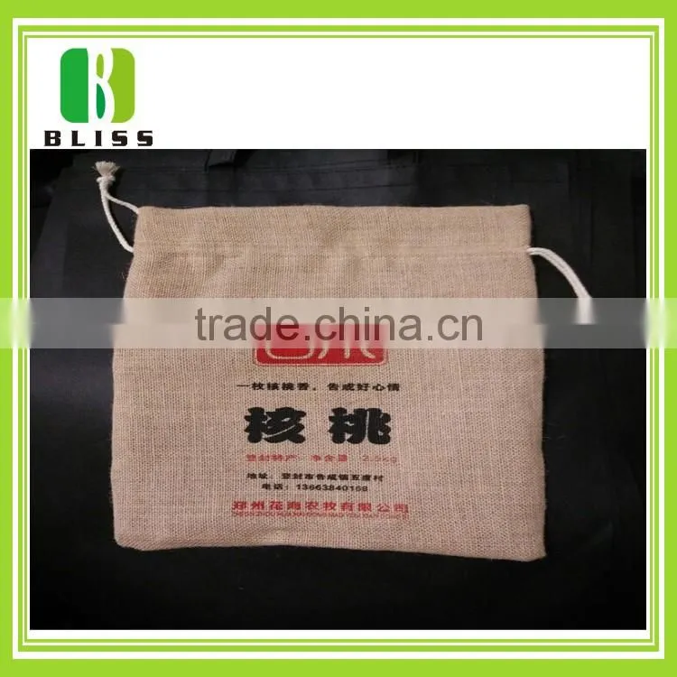 Excellent quality hot-sale custom food grade jute bag