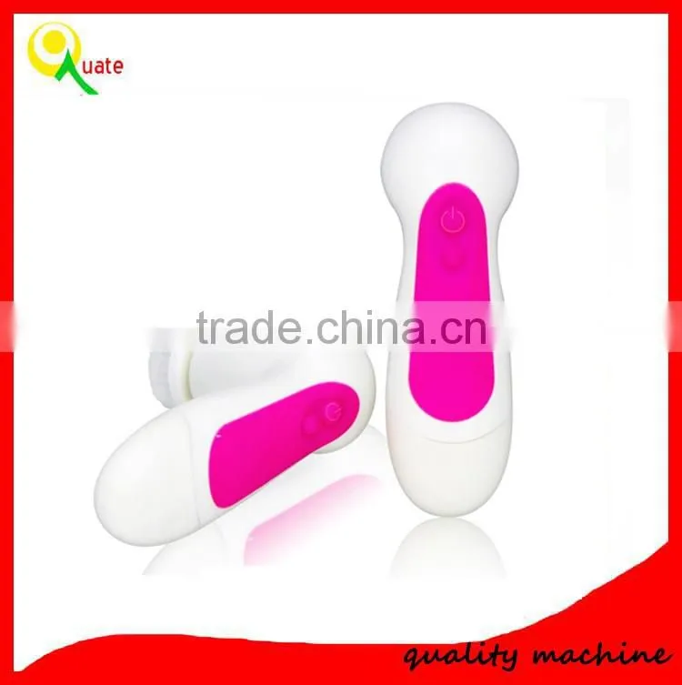 popular Hand-held Face Skin Massage Machine /facial cleansing brush