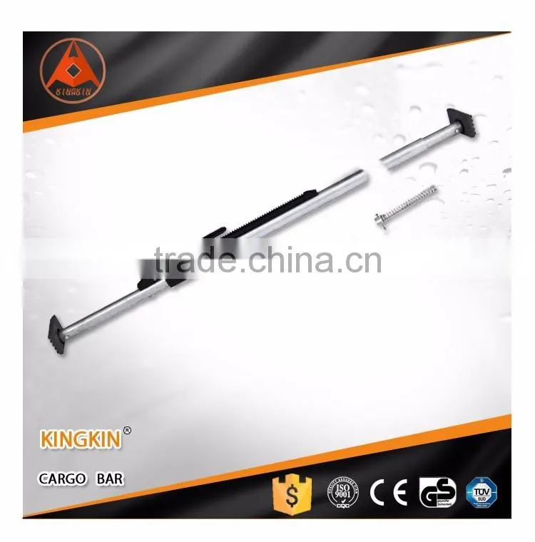 heavy duty steel cargo bar with spring/truck parts van cargo chromed locking gas spring