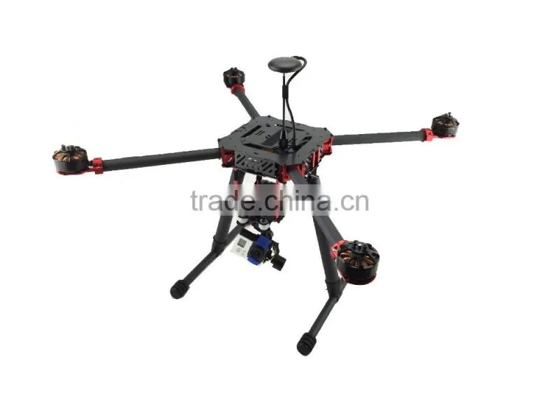 QF650 4-rotor carbon fiber frame/Kit 4-axis DIY Quadcopter RC Airplane, Helicopter