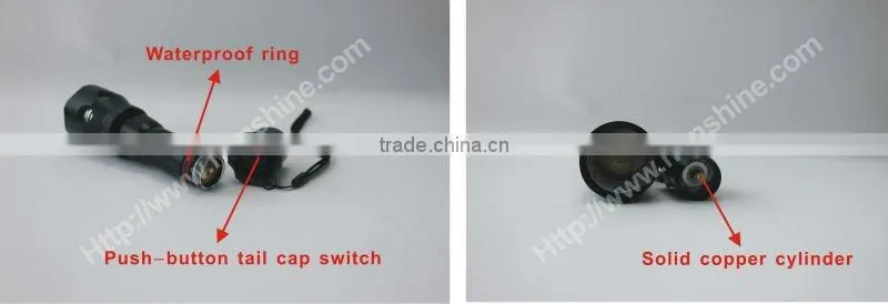 q5 350lm led high power waterproof torch