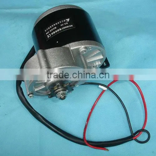 24V 350W Electric Motor W/ Gear 9T Sprocket 24 Volt 350 Watt MY1016Z3 ST11