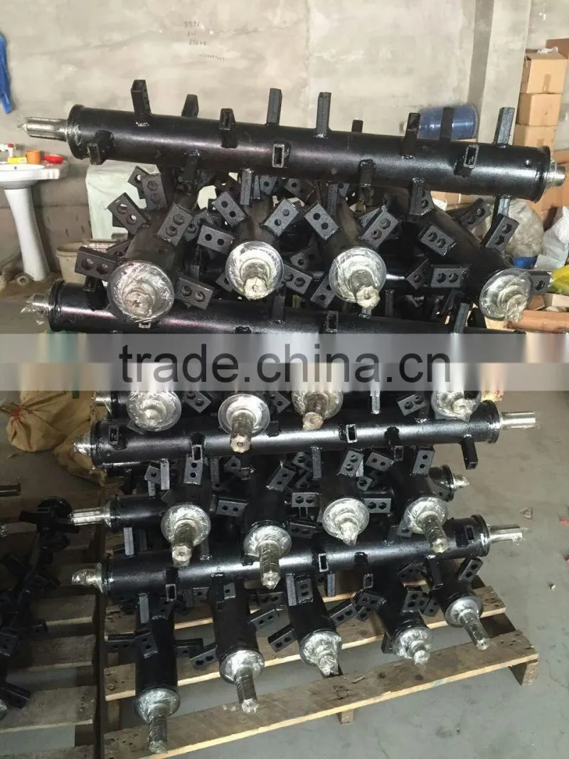 Walking tractor plough blade shaft 24 blades 60 mm
