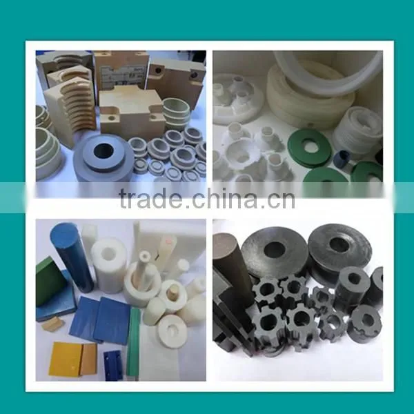 Oval PE-UHMW plastic small processing custom manufacturer/supplier oval and triangle PE-UHMW plastic seal parts
