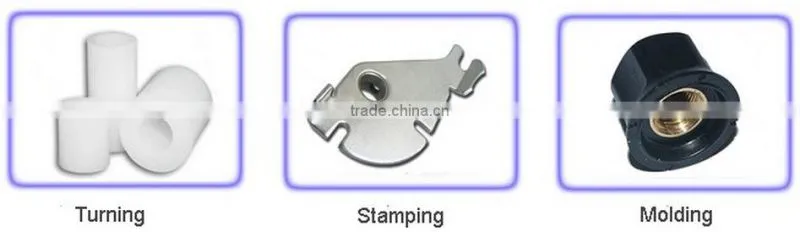 Factory Supply Customized Black Nickel Plated Aluminum Chicago Screw