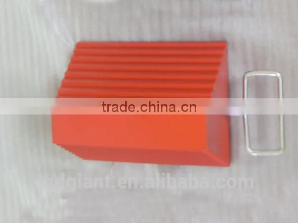 Polyurethane Double-Sided Pyramid wheel Chocks
