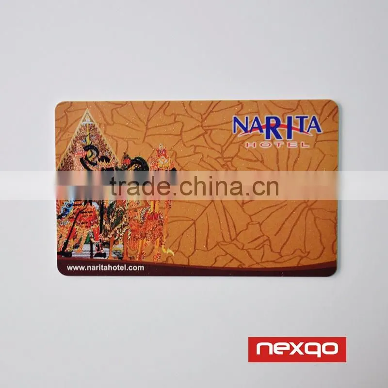 BioPVC 13.56MHz MIFARE DESFire EV1 4K RFID hotel card key plastic