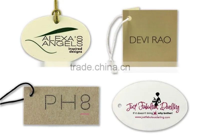 recycled paper hang tag