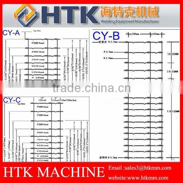 Automatic Cattle fence netting machine/Field fence machine /farm fencing machine