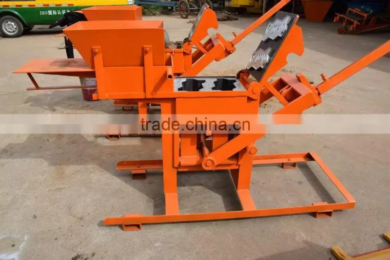 Popular manual clay brick machine