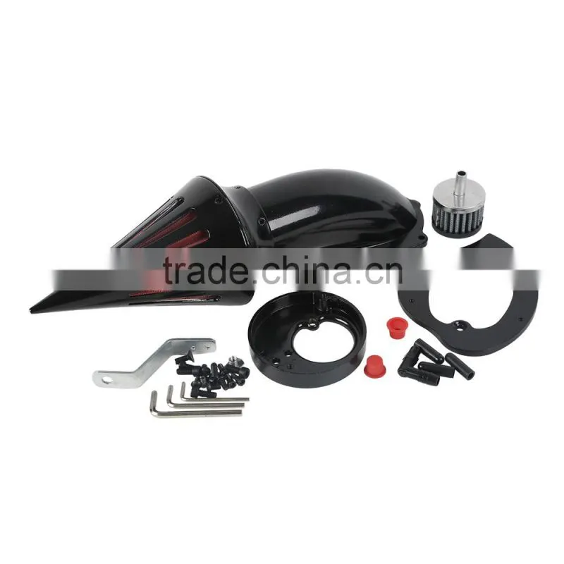Black Spike Air Cleaner Kits Intake Filter For Honda VTX 1300 All Years