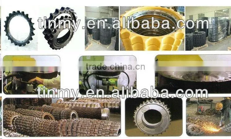 Sprocket rim for excavator & bulldozer