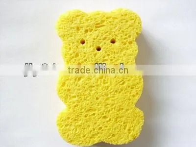 2015 Funny Baby Bath Sponge Toy